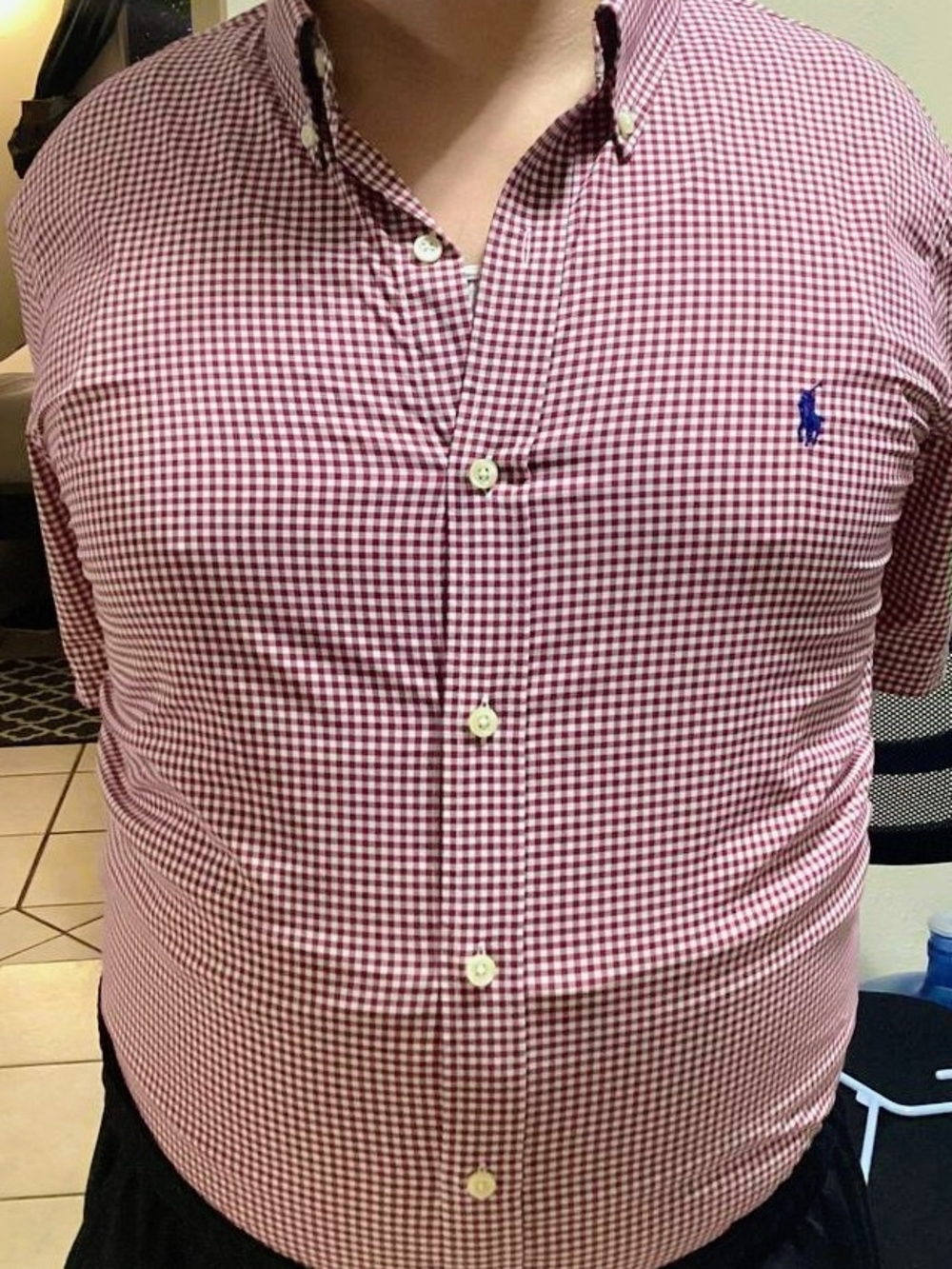 Polo by Ralph Lauren Red Gingham Button-Down Shirt